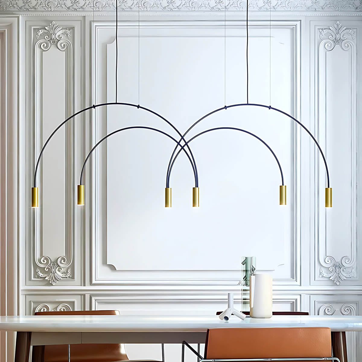 Eastmere Span Acrylic Linear Chandelier — gallery image 4