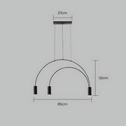 Eastmere Span Acrylic Linear Chandelier — gallery image 17