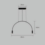 Eastmere Span Acrylic Linear Chandelier — gallery image 15