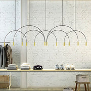 Eastmere Span Acrylic Linear Chandelier — gallery image 6
