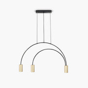 Eastmere Span Acrylic Linear Chandelier — gallery image 1