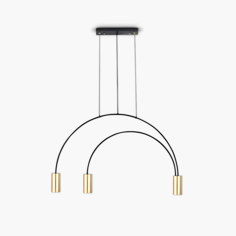 Eastmere Span Acrylic Linear Chandelier — gallery image 1