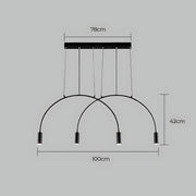 Eastmere Span Acrylic Linear Chandelier — gallery image 19