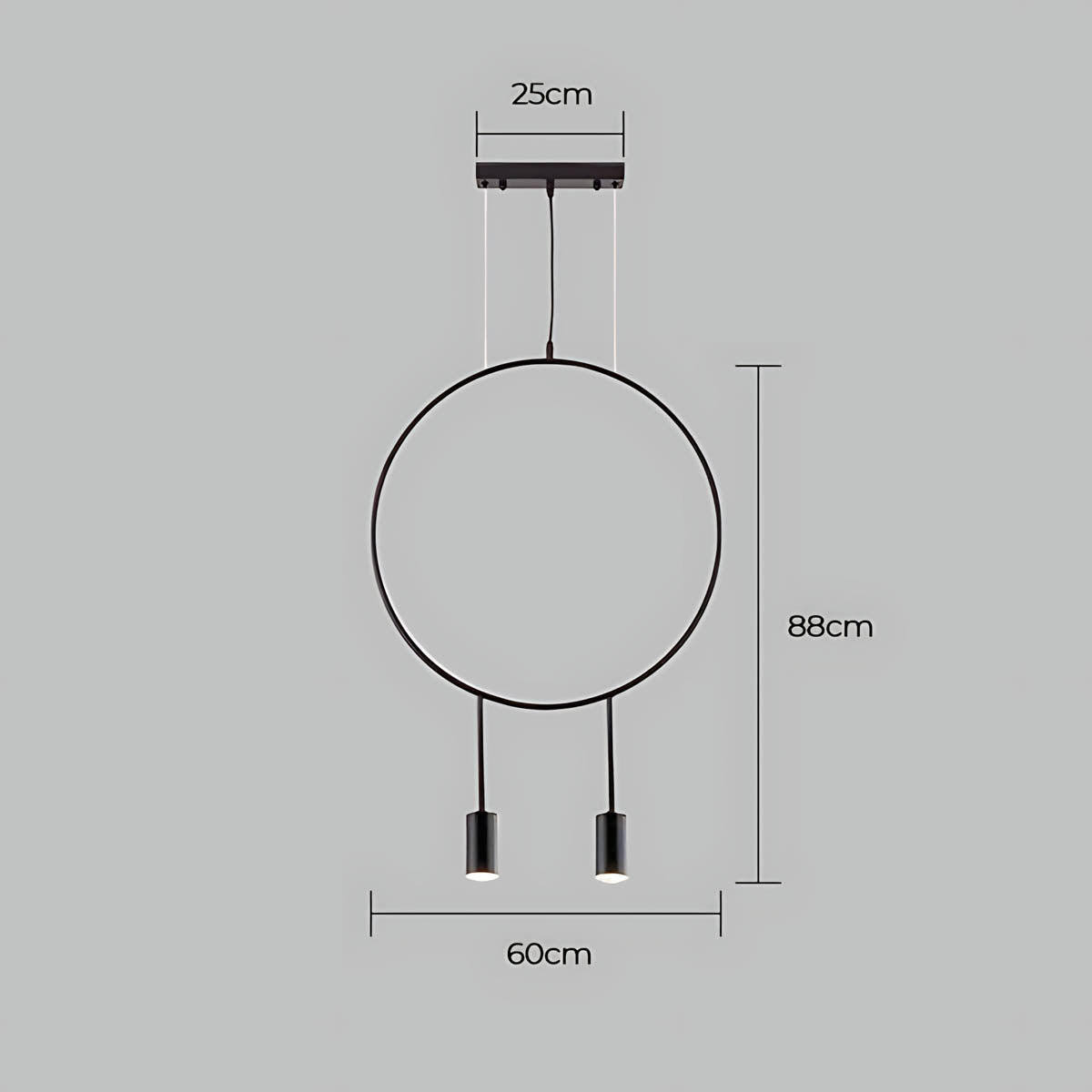 Eastmere Span Acrylic Linear Chandelier — gallery image 13