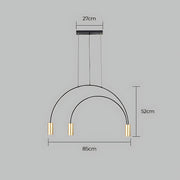 Eastmere Span Acrylic Linear Chandelier — gallery image 18