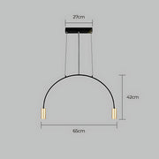 Eastmere Span Acrylic Linear Chandelier — gallery image 16