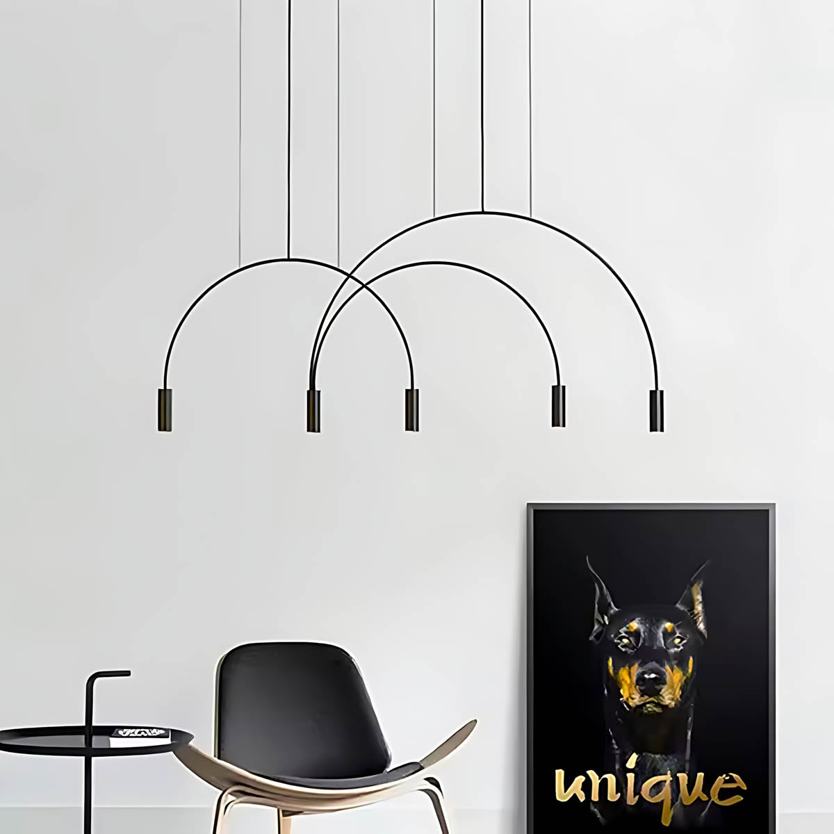 Eastmere Span Acrylic Linear Chandelier — gallery image 8