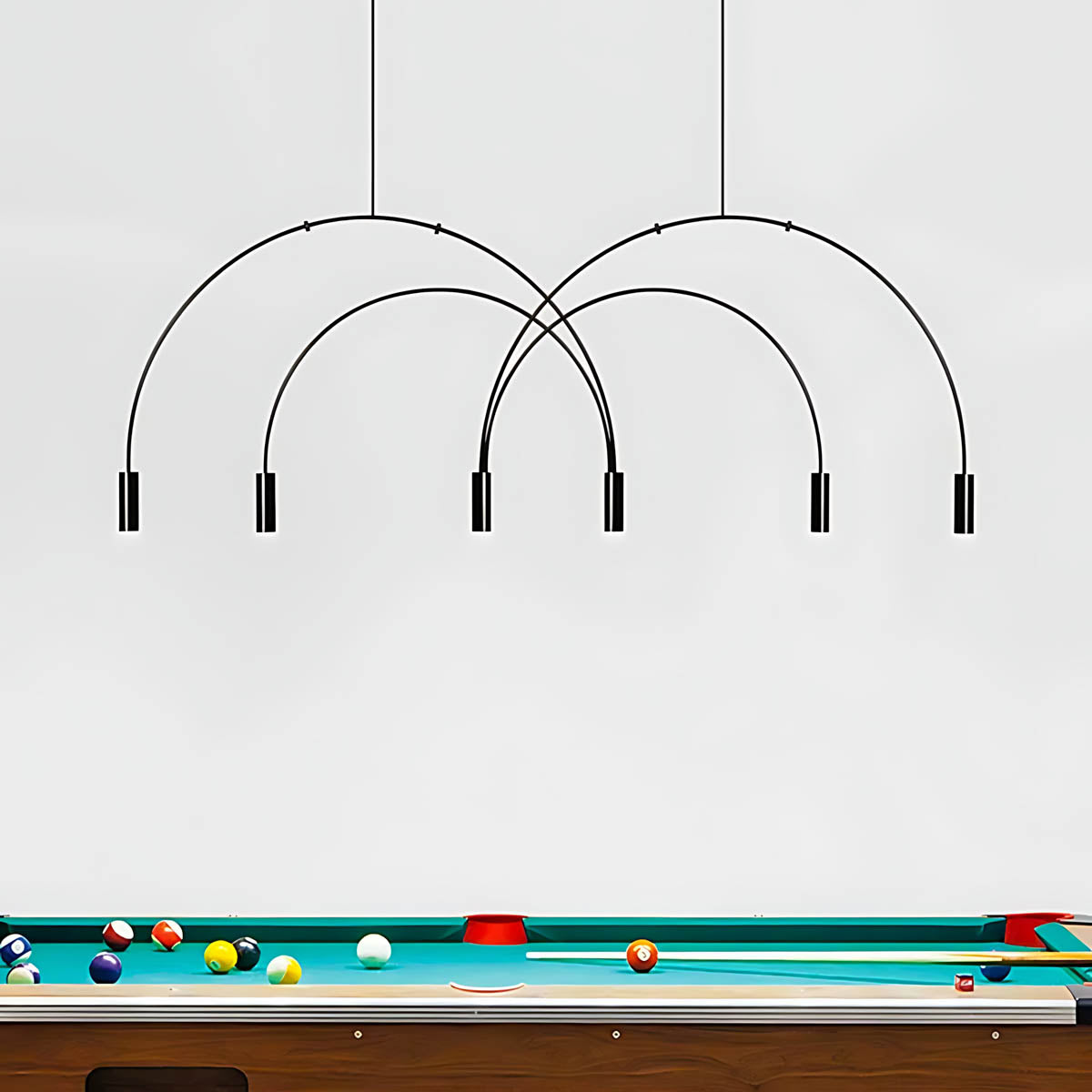 Eastmere Span Acrylic Linear Chandelier — gallery image 5