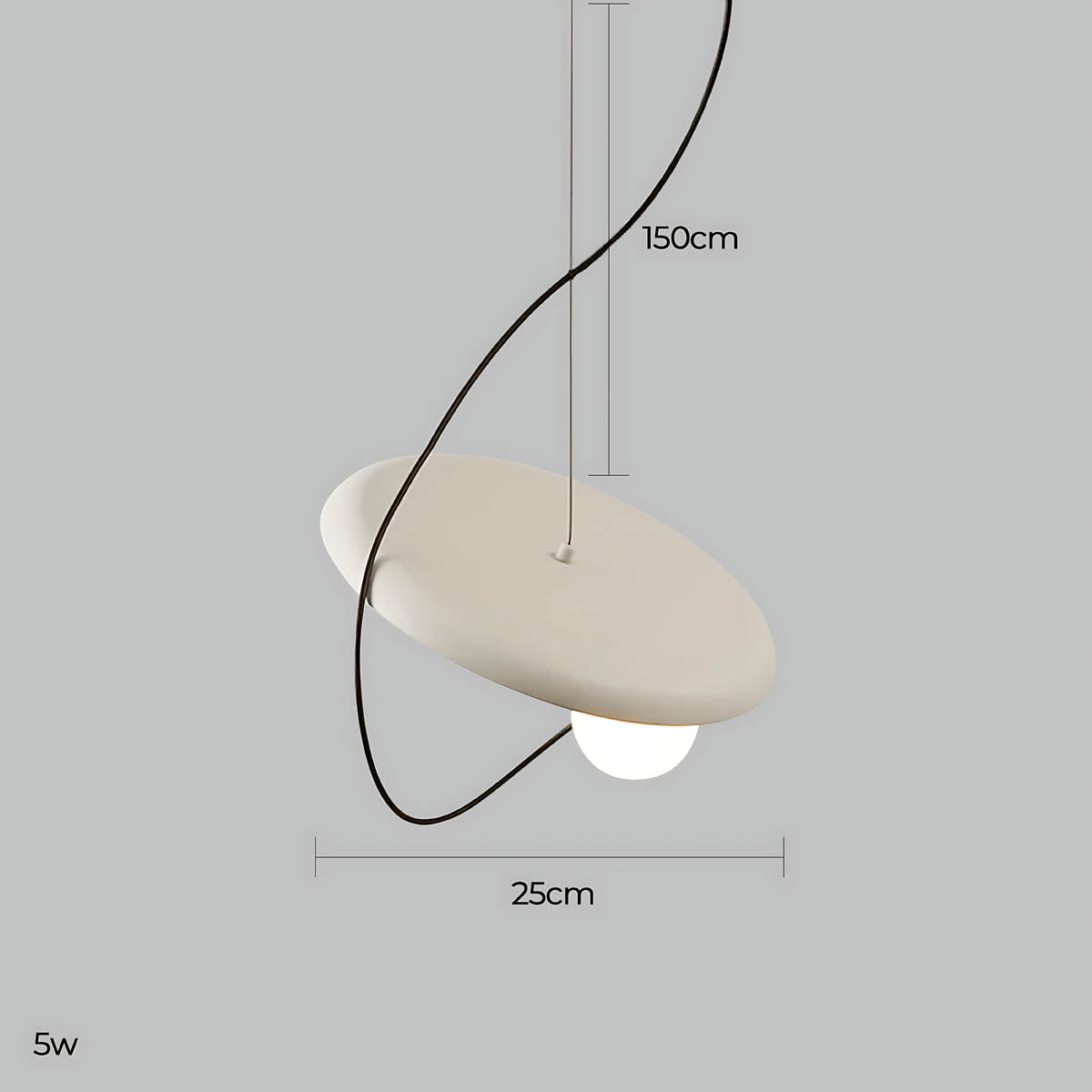 Highwood Span Iron Pendant Light — gallery image 15