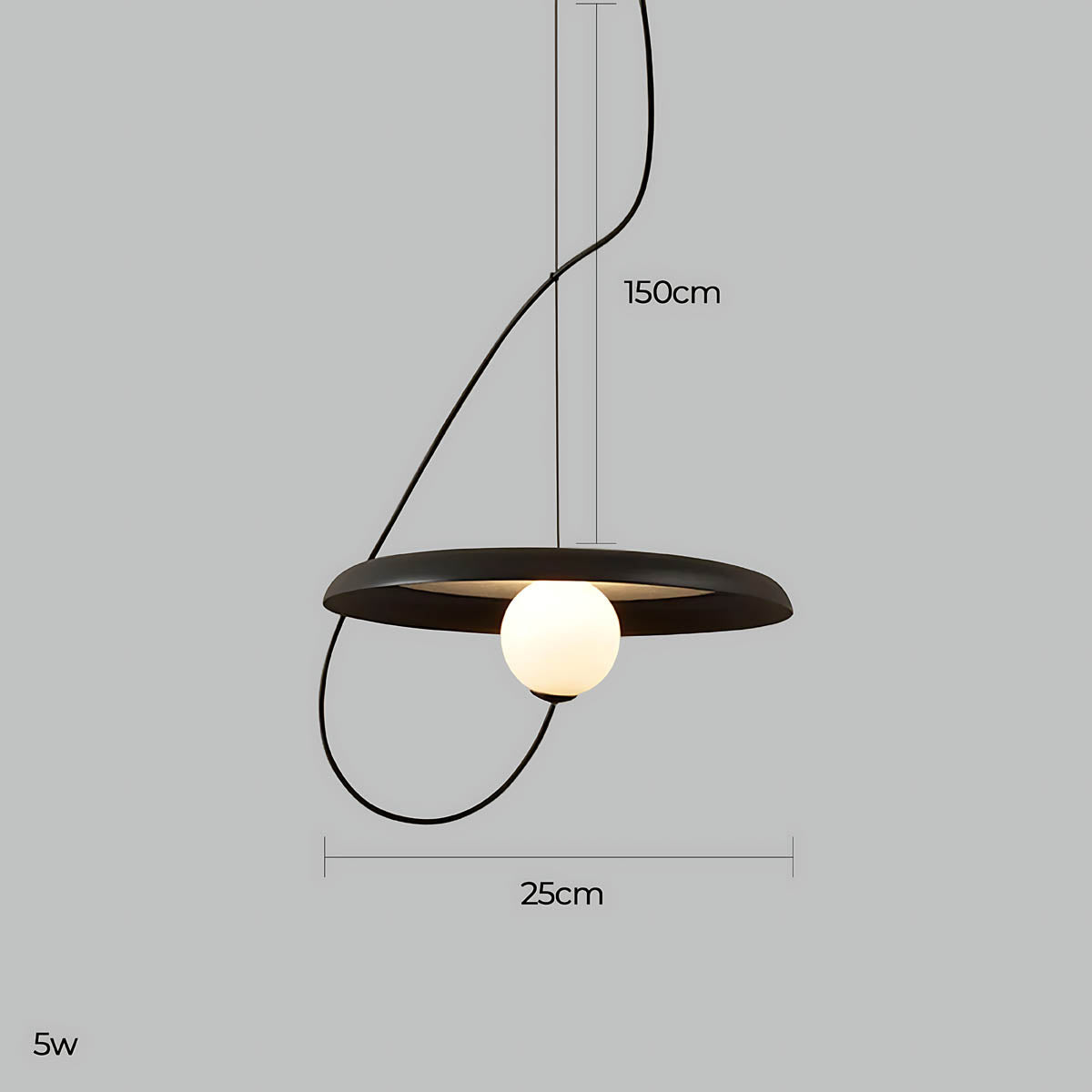 Highwood Span Iron Pendant Light — gallery image 16
