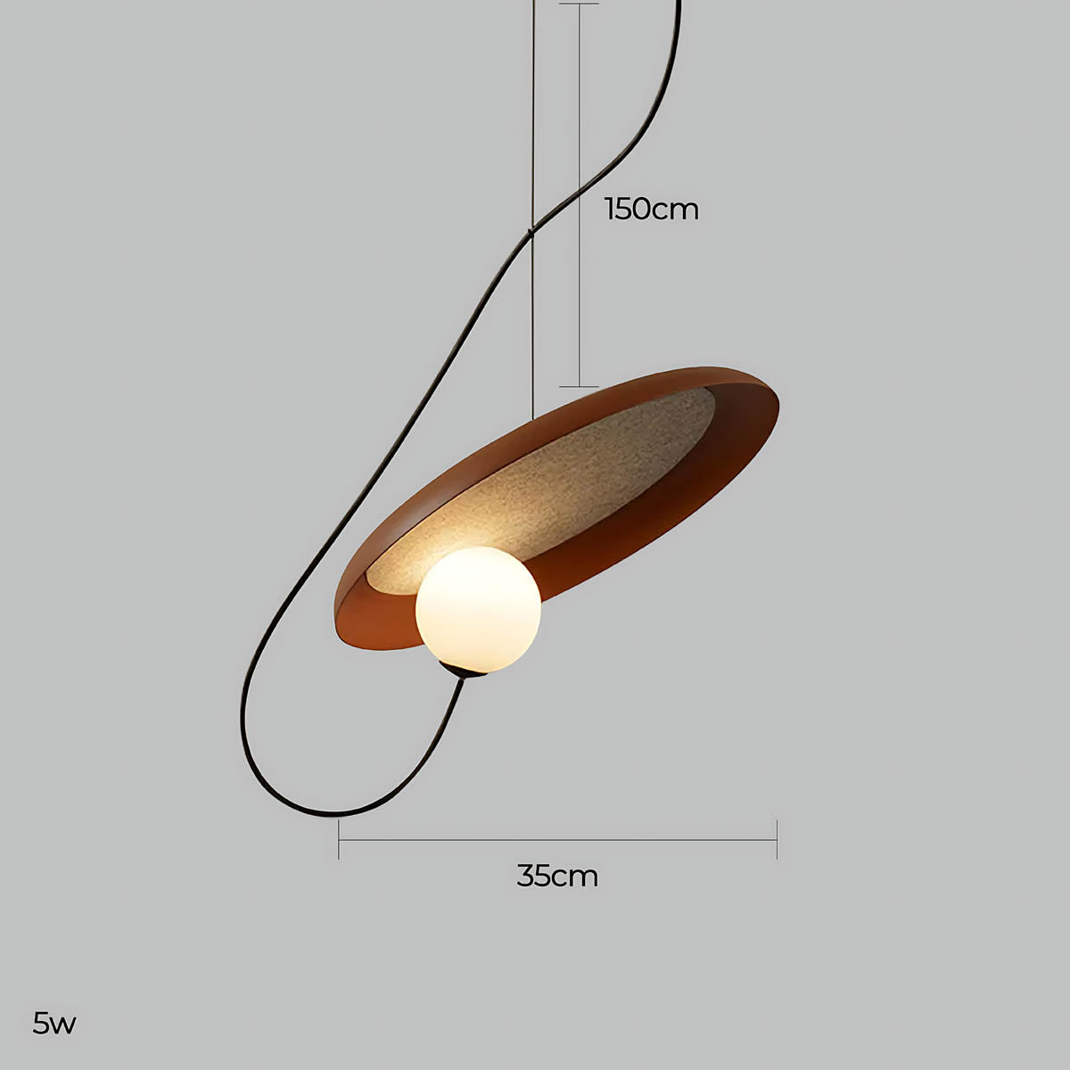 Highwood Span Iron Pendant Light — gallery image 18