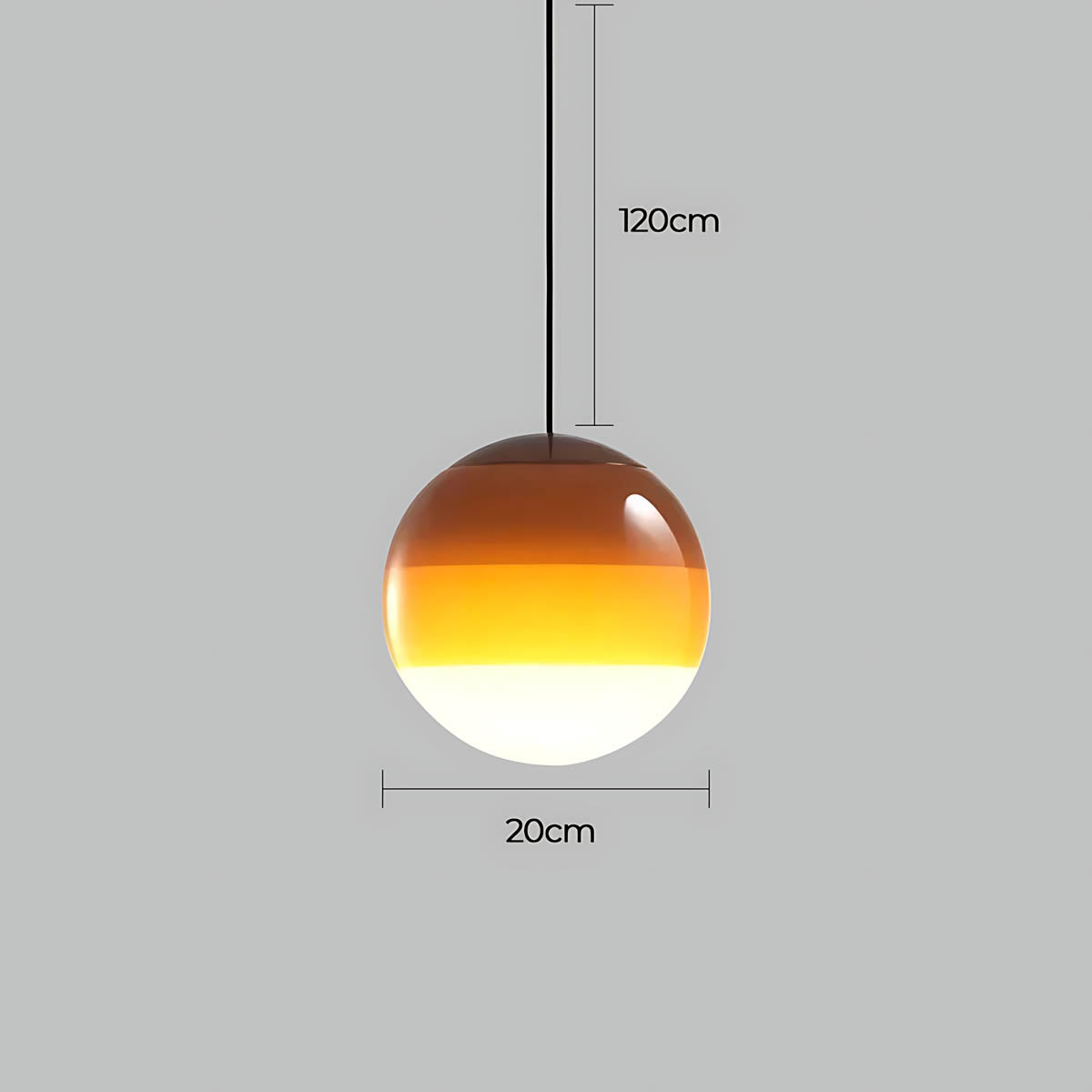 
Northwick Span Glass Ribbed Pendant Light — photo 20