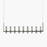 Westcott Span Glass Linear Chandelier — gallery image 1