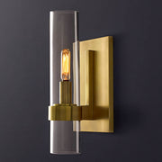 Alderwood Span Glass Linear Wall Sconce — gallery image 5