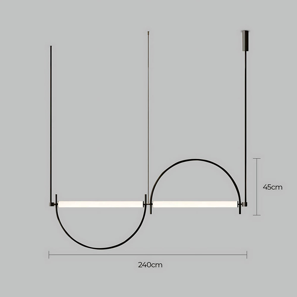 Briarley Span Linear Chandelier — gallery image 4