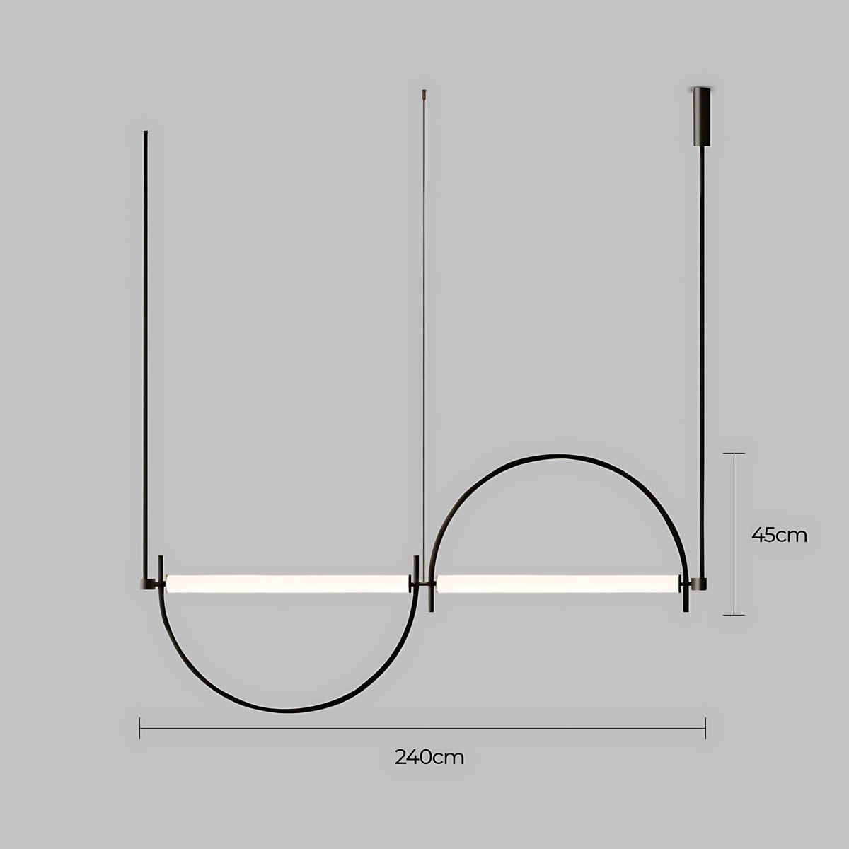 Briarley Span Linear Chandelier — gallery image 4