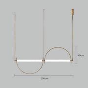 Briarley Span Linear Chandelier — gallery image 6