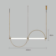 Briarley Span Linear Chandelier — gallery image 5