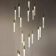 Cranford Span Aluminum Chandelier — gallery image 14