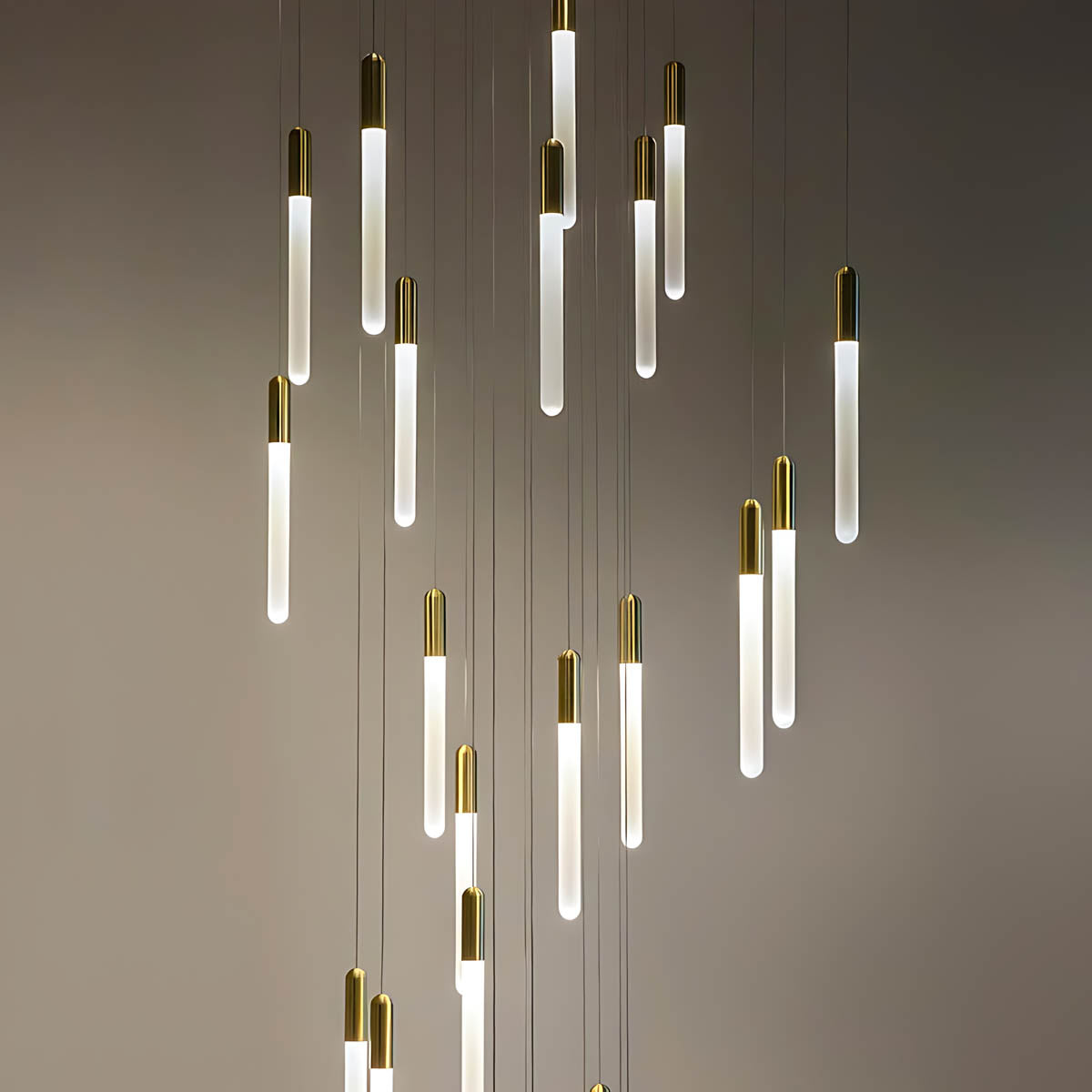 Cranford Span Aluminum Chandelier — gallery image 14