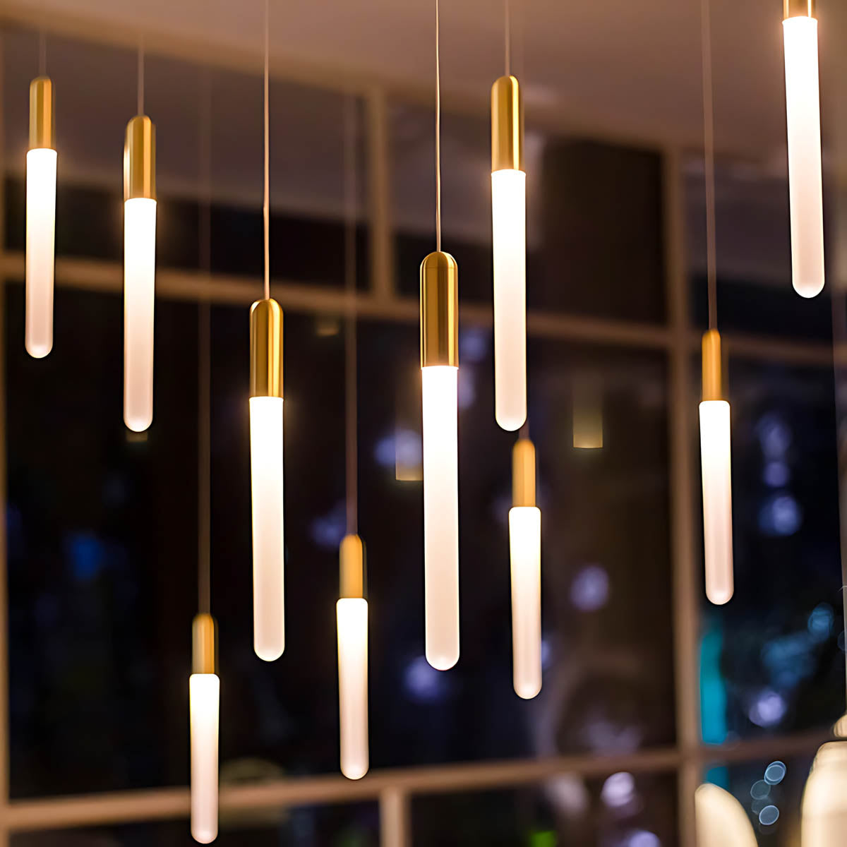 Cranford Span Aluminum Chandelier — gallery image 18