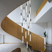 Cranford Span Aluminum Chandelier — gallery image 15