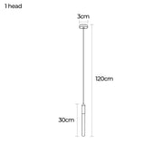 Cranford Span Aluminum Chandelier — gallery image 20
