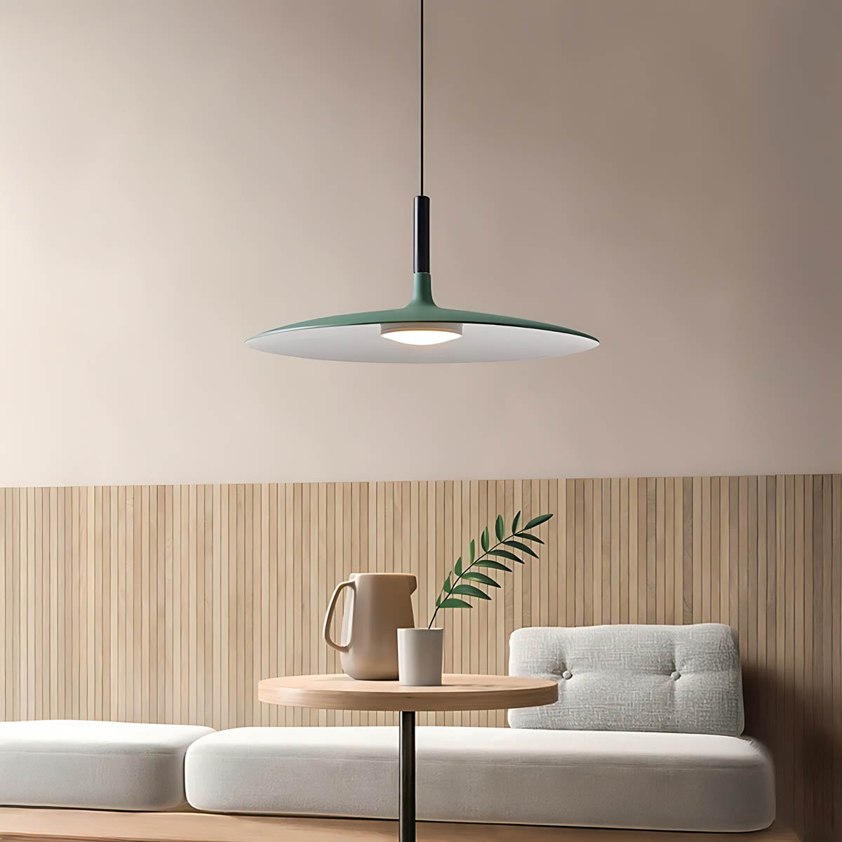 Fernwood Span Acrylic Pendant Light — gallery image 31