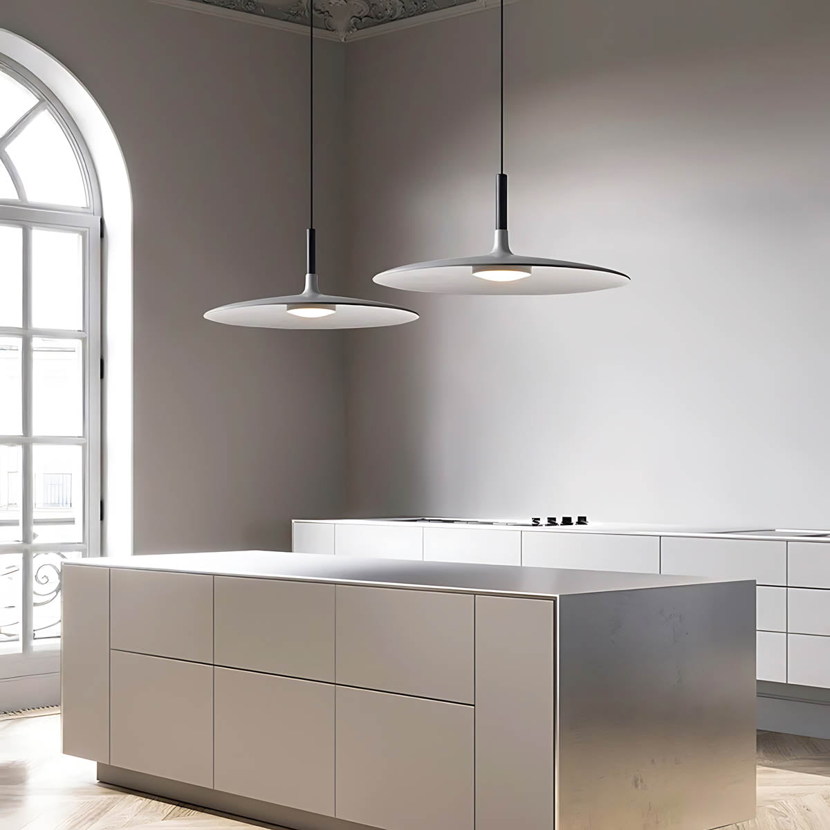 Fernwood Span Acrylic Pendant Light — gallery image 7