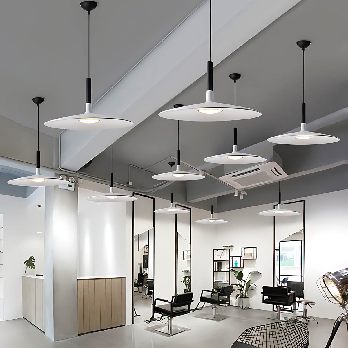 Fernwood Span Acrylic Pendant Light — gallery image 18