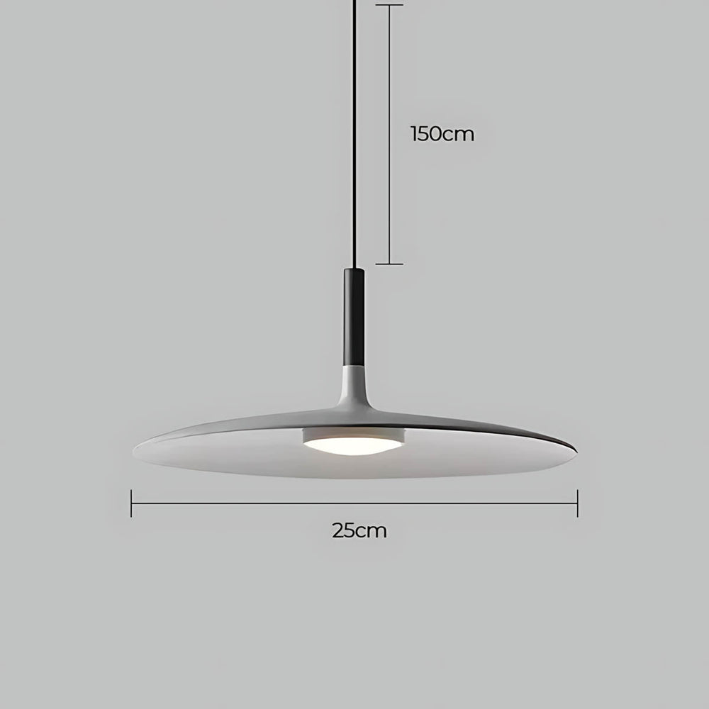 Fernwood Span Acrylic Pendant Light — gallery image 4