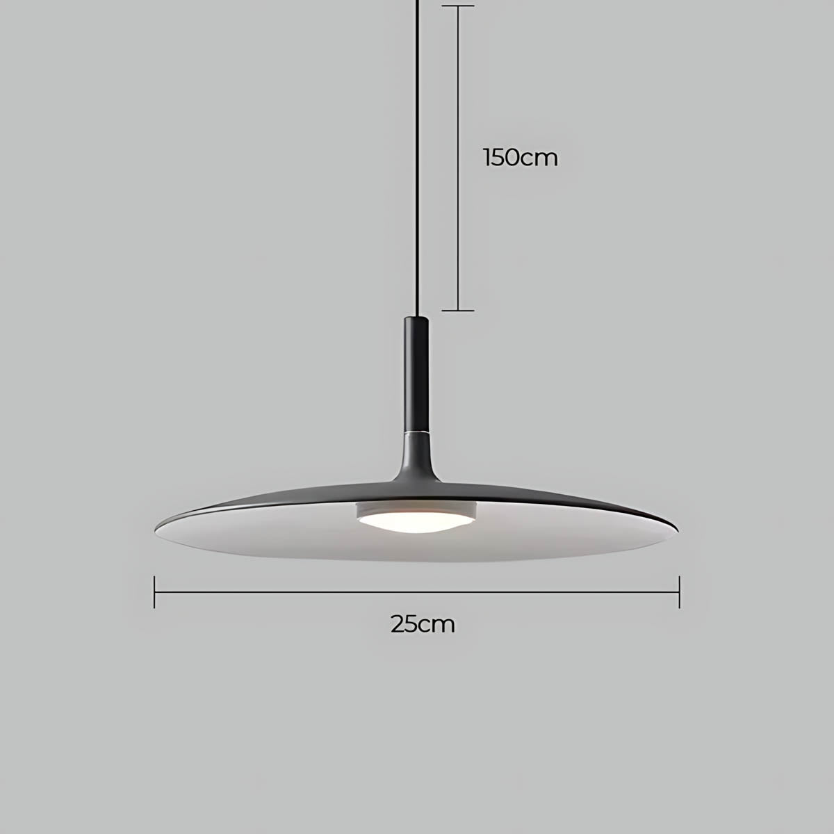 Fernwood Span Acrylic Pendant Light — gallery image 39