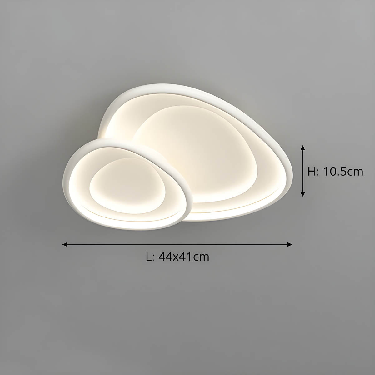 Mossley Span Aluminum Ceiling Light — Open Box — gallery image 2