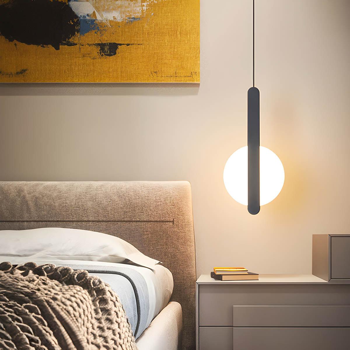 Greystone Loop Aluminum Cluster Pendant Light — Open Box — gallery image 2