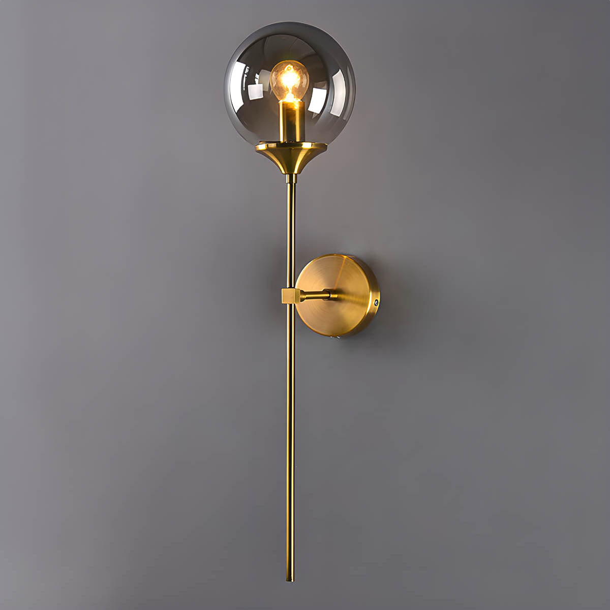 Briarwood Drop Glass Globe Wall Sconce — Open Box — gallery image 4
