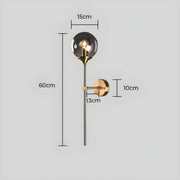 Briarwood Drop Glass Globe Wall Sconce — Open Box — gallery image 5
