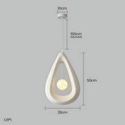 Wickham Span Metal Pendant Light — gallery image 11