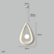 Wickham Span Metal Pendant Light — gallery image 9