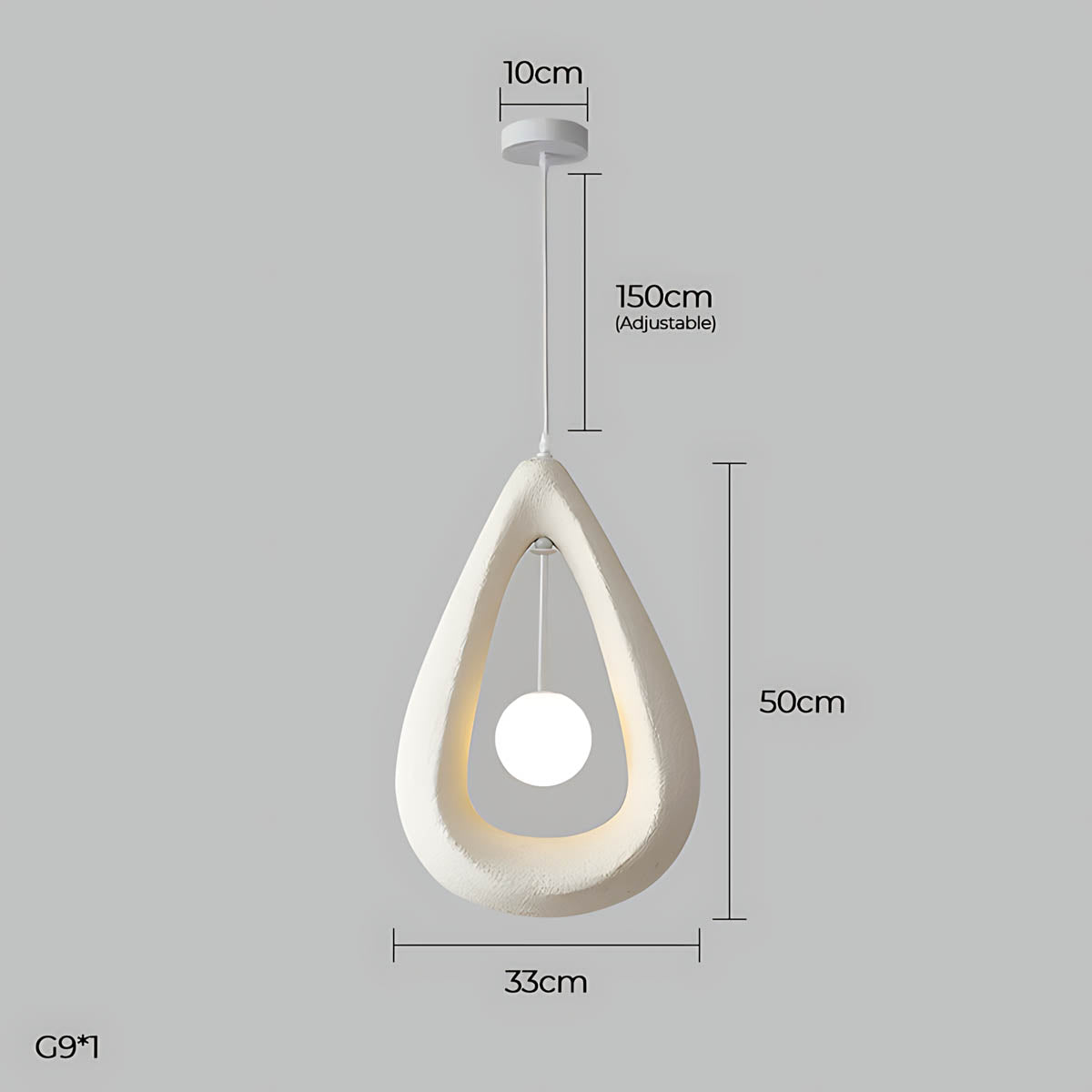 Wickham Span Metal Pendant Light — gallery image 9