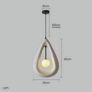 Wickham Span Metal Pendant Light — gallery image 6