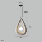 Wickham Span Metal Pendant Light — gallery image 2
