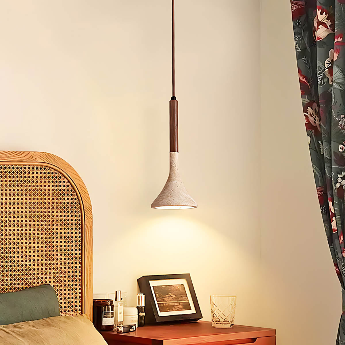 Willoughby Span Marble Pendant Light — gallery image 2