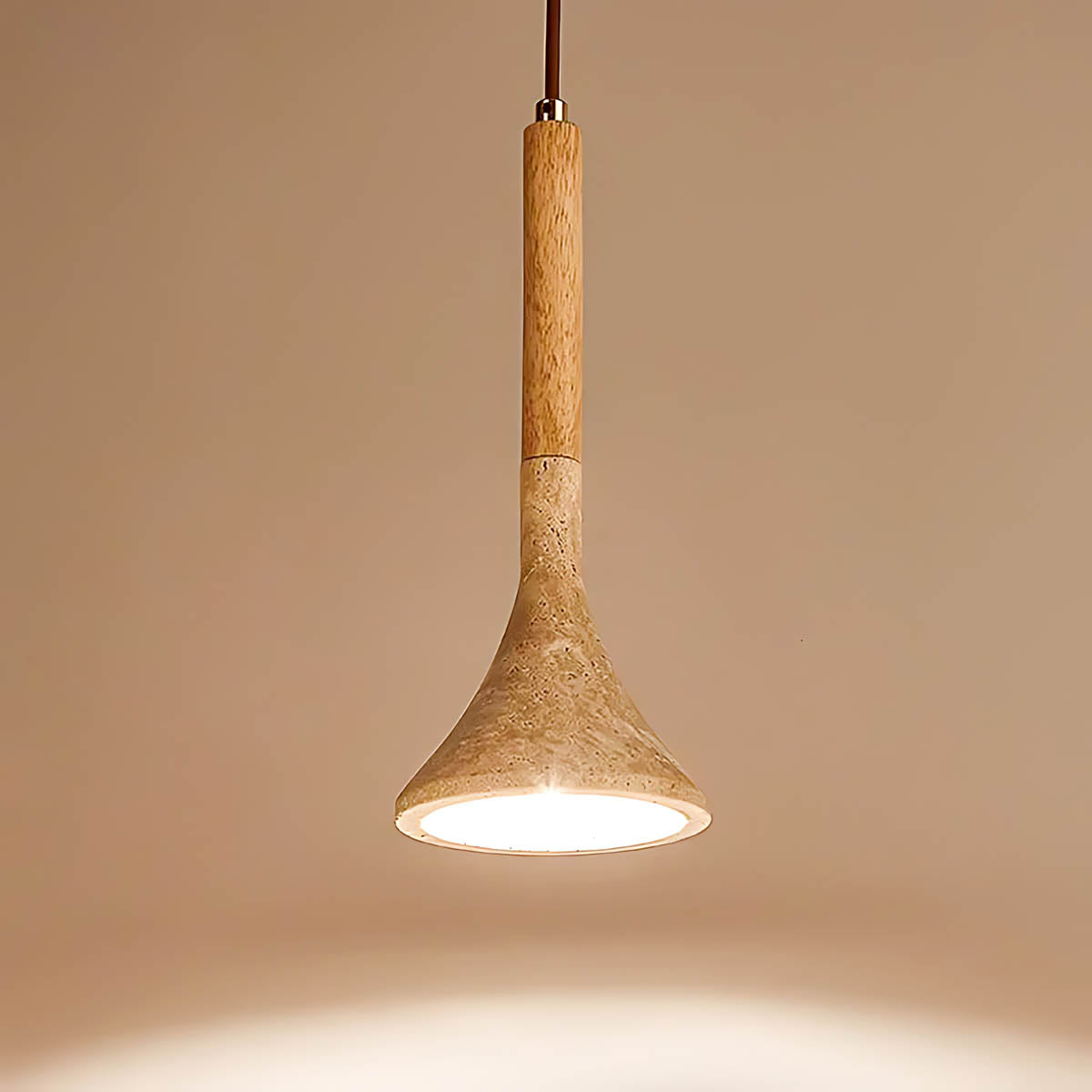 Willoughby Span Marble Pendant Light — gallery image 13