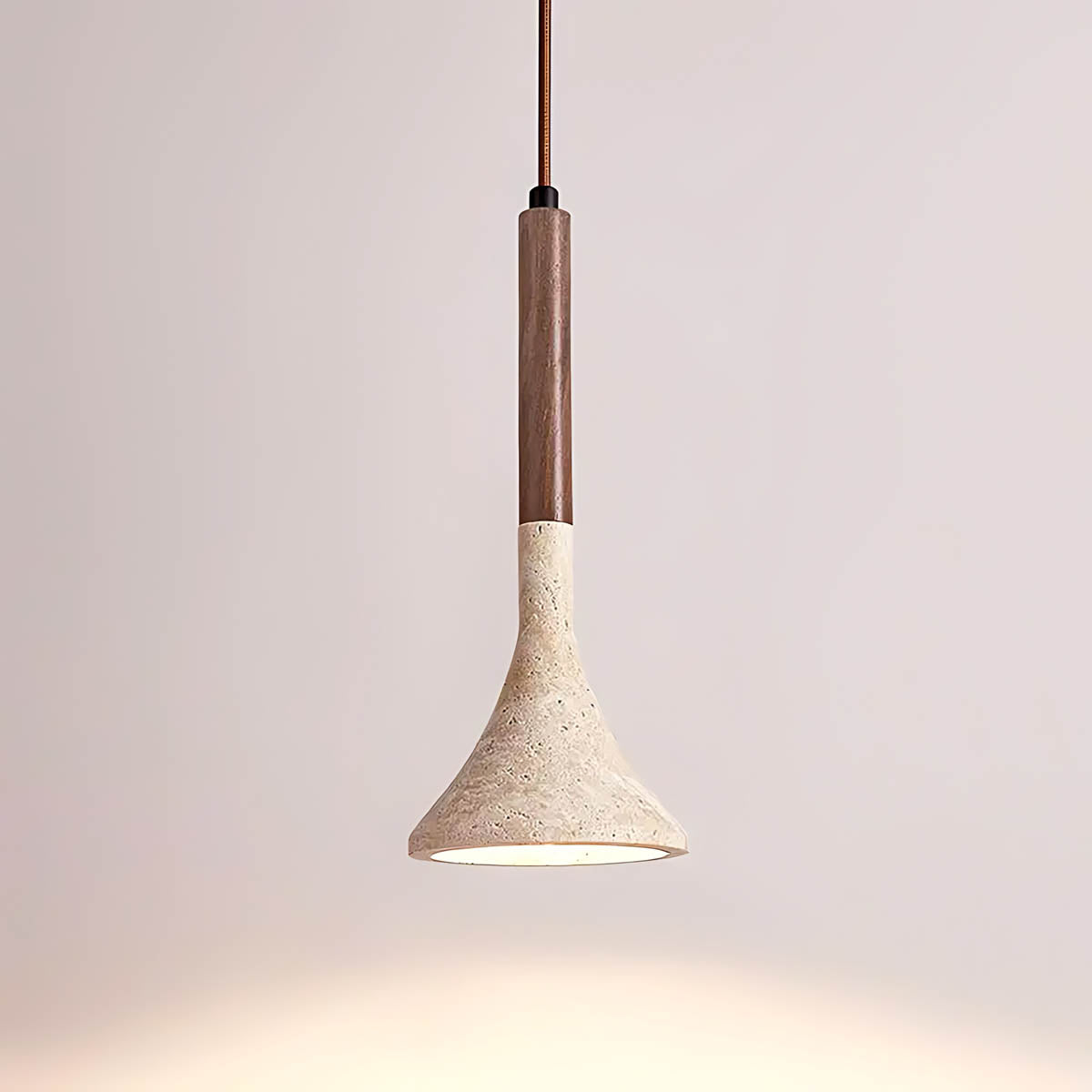 Willoughby Span Marble Pendant Light — gallery image 15