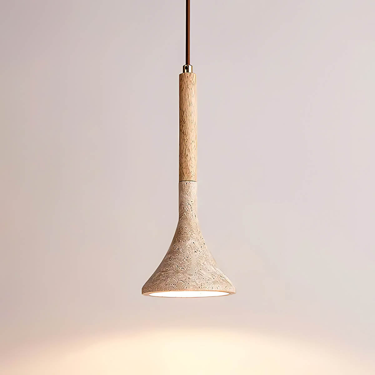 Willoughby Span Marble Pendant Light — gallery image 14