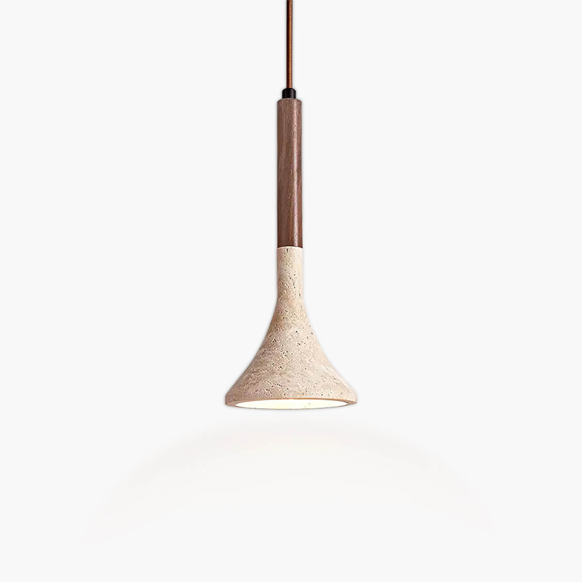 Willoughby Span Marble Pendant Light — gallery image 1