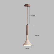 Willoughby Span Marble Pendant Light — gallery image 18
