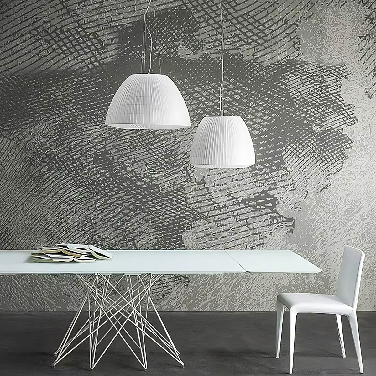 Fairford Span Metal Dome Pendant Light — gallery image 7
