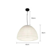 Fairford Span Metal Dome Pendant Light — gallery image 3