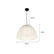 Fairford Span Metal Dome Pendant Light — gallery image 10